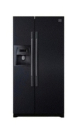 Daewoo DRS30DSMB American-Style Fridge Freezer - Black